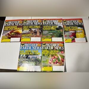 Mother Earth News Magazine Bundle Issues 267-272 (12/2014-11/2015)